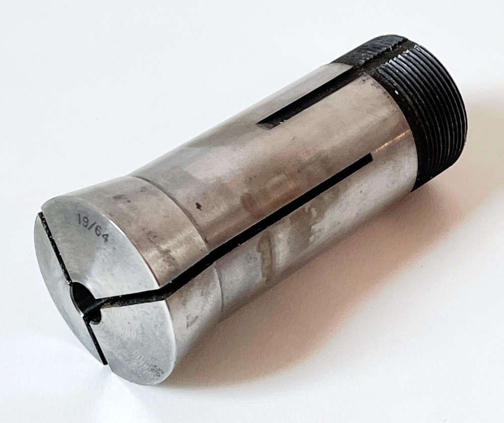 19/64" MSC 5C Round Collet External & Internal Threads .2968"