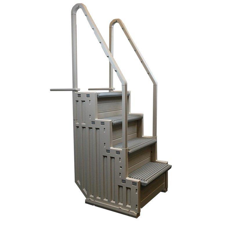 Confer Above Ground Pool Steps Gray Confer Plastics (STEP-1-X)