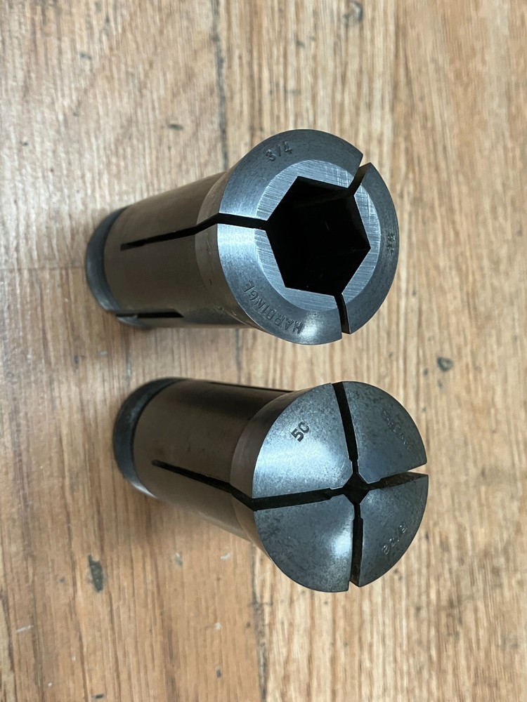 PAIR OF HARDINGE 3/4 hex & 5/32 " SQUARE