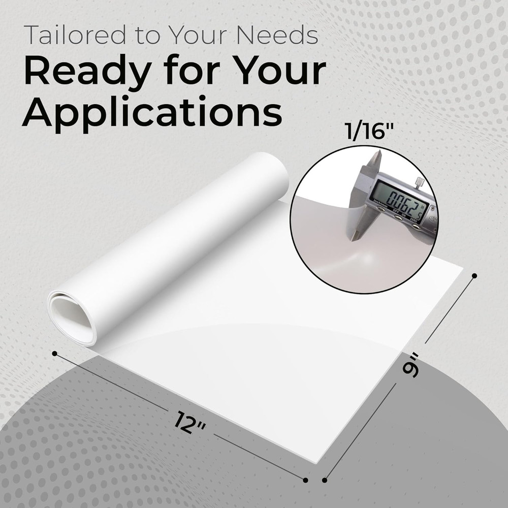 - Translucent Silicone Sheet, 50A Durometer, Semi Clear, -80 to 450F Resistant,
