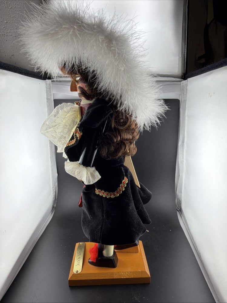 Vintage Signed Steinbach Captain Hook Nutcracker German Handcrafted 18" READ