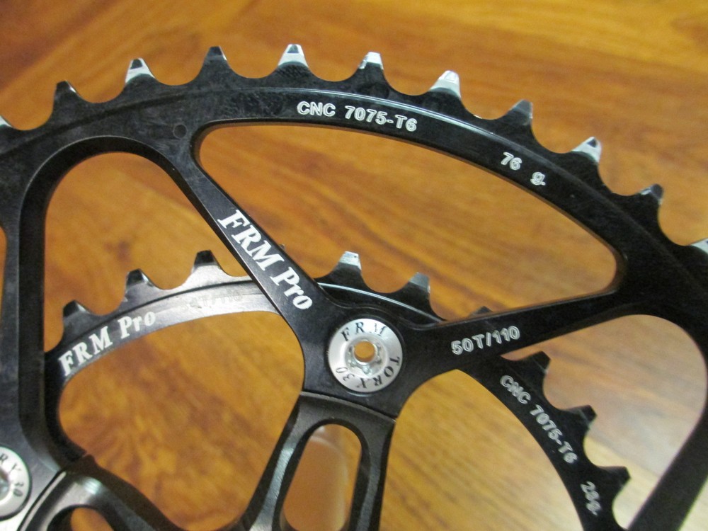 FRM CU2 EVOLUTION 175 50/34 110 BCD CRANKSET ENGLISH THREADED FRM BOTTOM BRACKET