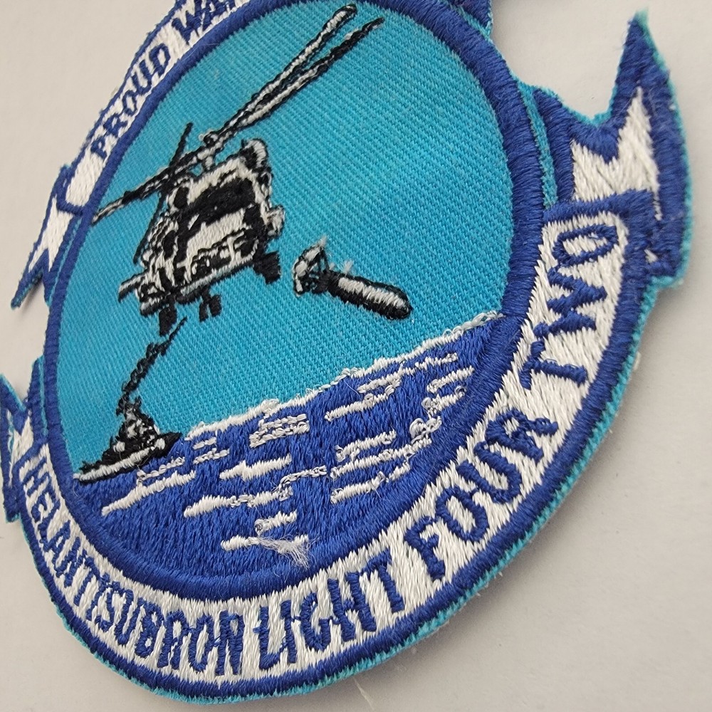 Navy Proud Warriors, Helantisubron Light Four Two Embroidered sew-on patch