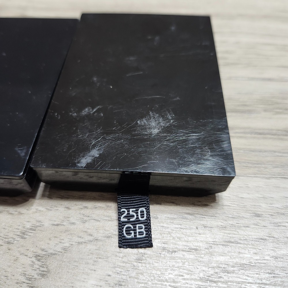 Microsoft Xbox 360 S/Slim/E 250GB Hard Drive x2