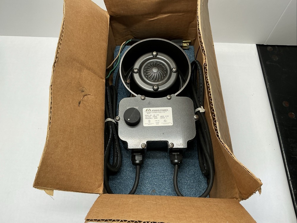 Atkinson Dynamics Industrial Intercom 0.24A 120V | AD-27C |