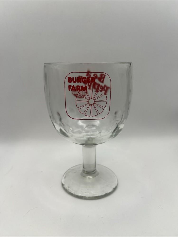 Vintage Dr. Pepper Float Glass 6 “ Tall