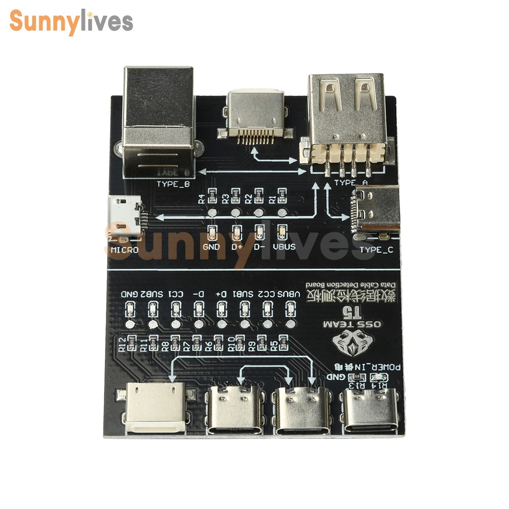T5 Multifunctional Interface Cable Detection Module Data Cable abnormal testing