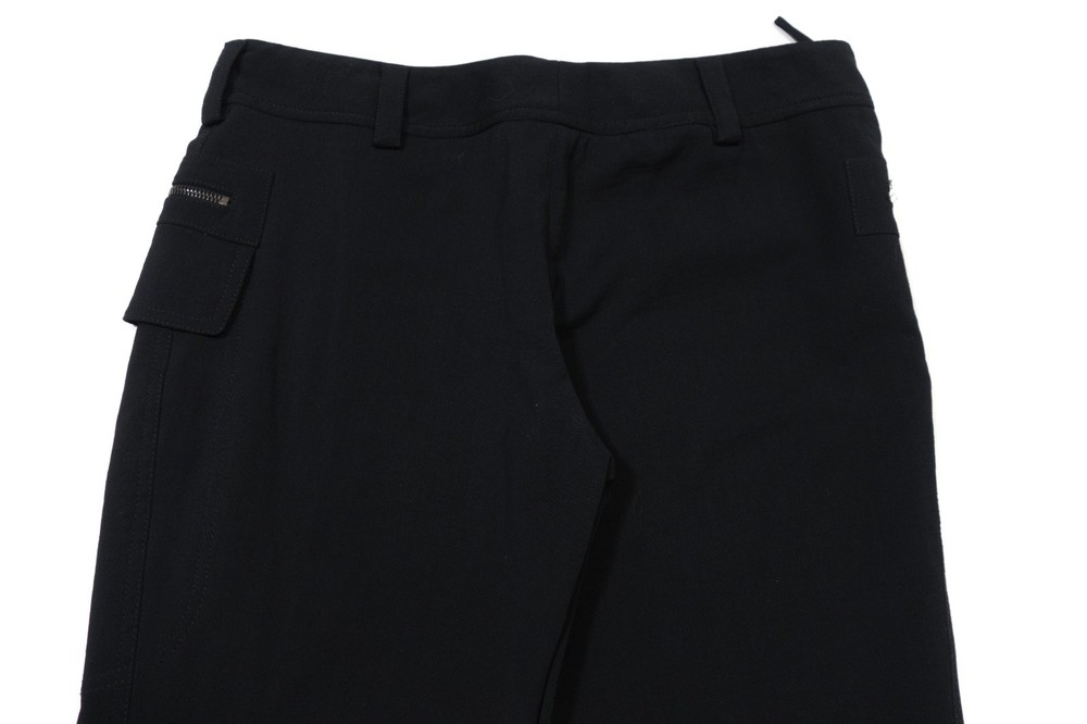 Prada 00s Mainline Wool Blend Tactical Cargo Pocket Pants