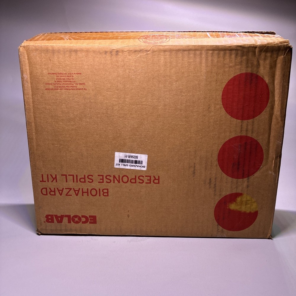Ecolab 502589111 Biohazard Response Spill Kit