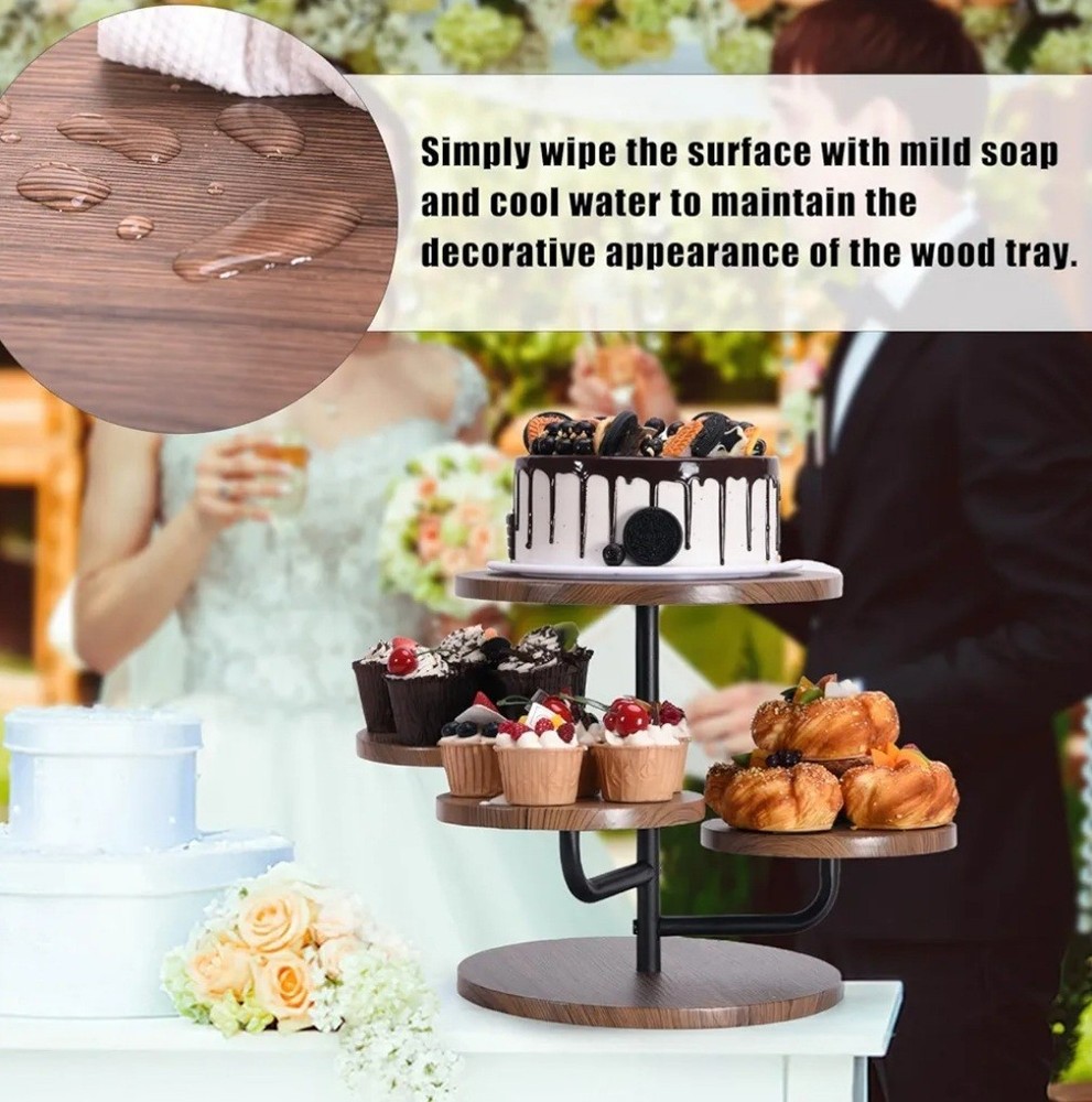 4 Tier Cupcake Stand - Cupcake Tower Stand 50 Cupcakes