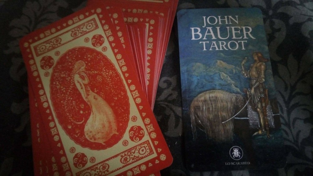 Таро Джона Бауэра инструкция на русском + 78 карт Tarot Avalon Lo Scarabeo