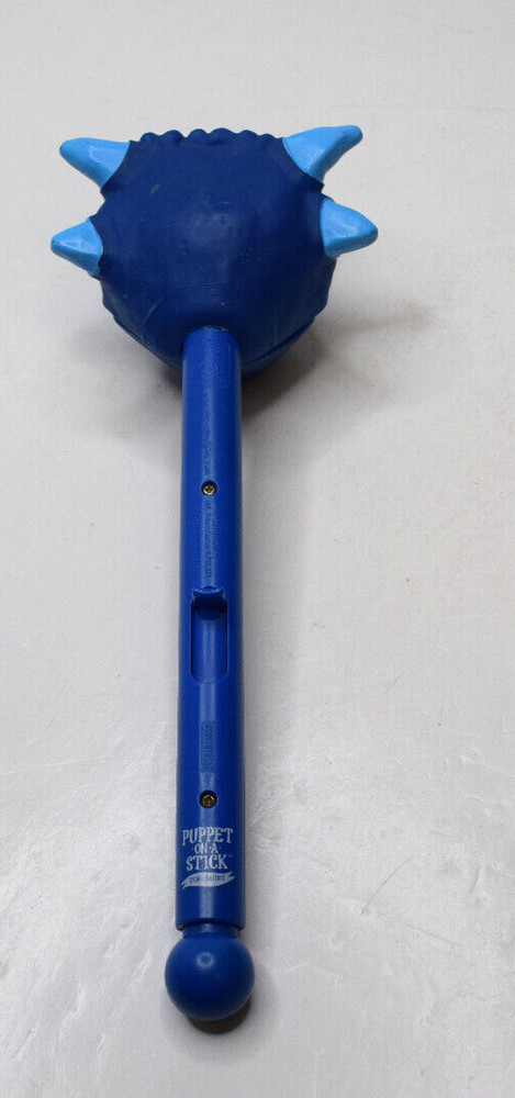 Dinosaur Stick Puppet on a Stick Blue Ankylosaurus