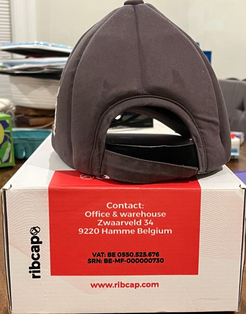 Ribcap protective baseball cap size small/medium fall protection