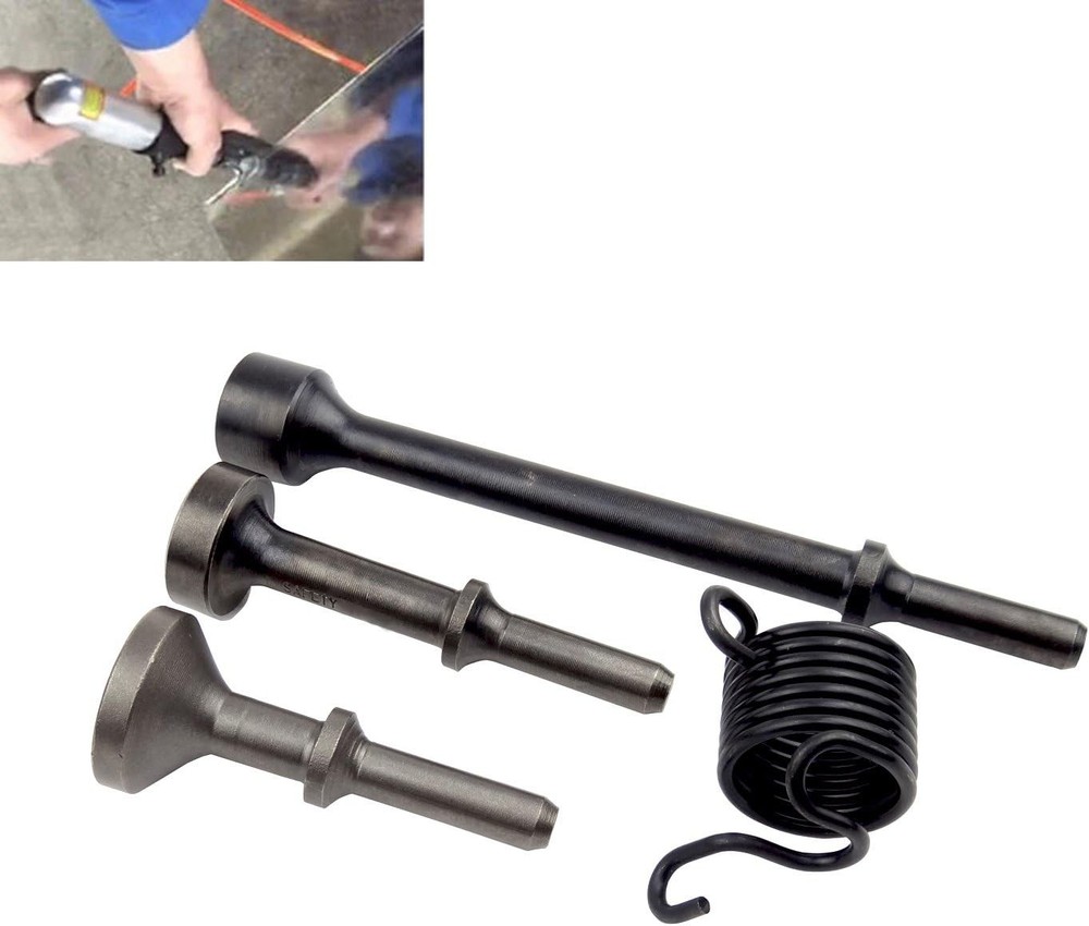 3Pcs Smoothing Pneumatic Air Hammer Chisel bit Set Clear