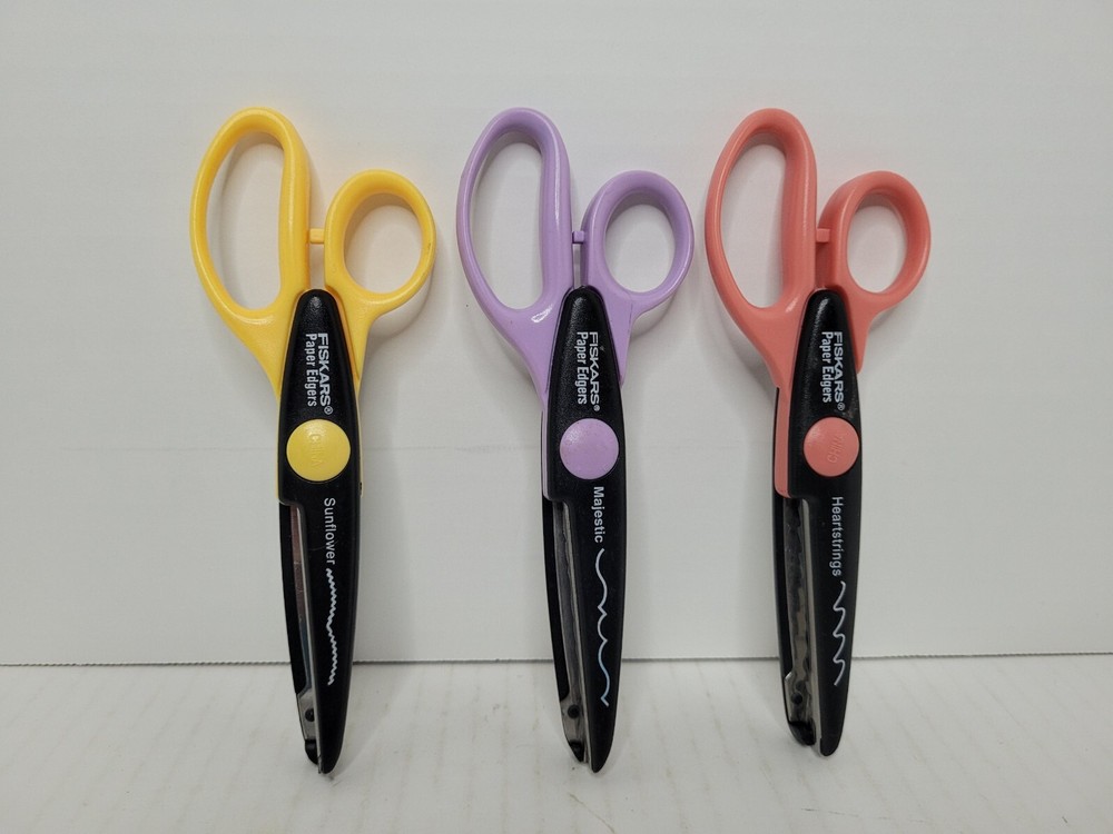 Fiskars Scrap Booking Scissors Lot