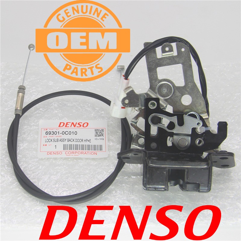 Tailgate Hatch Lock Actuator Assembly and Liftgate Latch Cable For 01-07 Sequoia