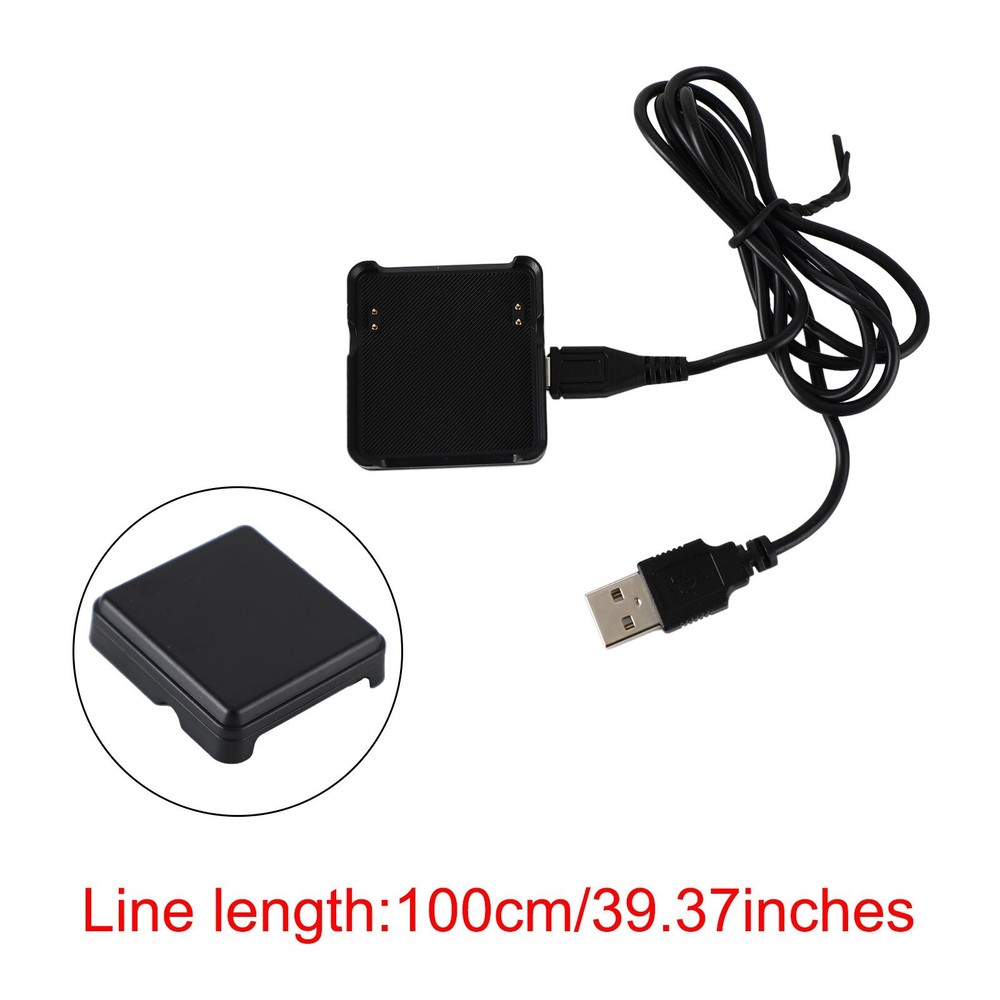 Vivoactive GPS Smart Watch Charger Replacement Charging Cradle Synchronous Data