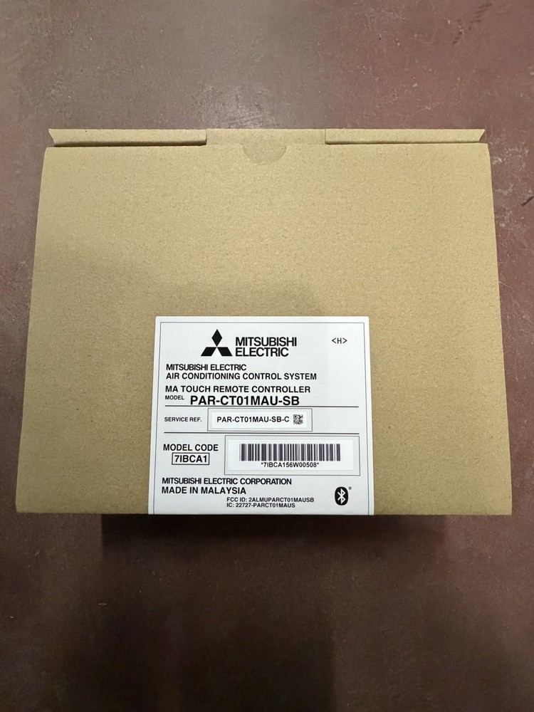 Mitsubishi PAR-CT01MAU-SB, Touch MA Remote Controller