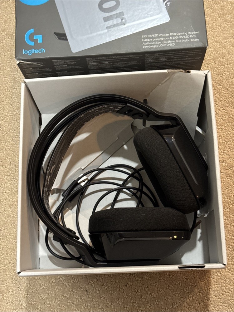 Logitech G733 Wireless Gaming Headset - Black