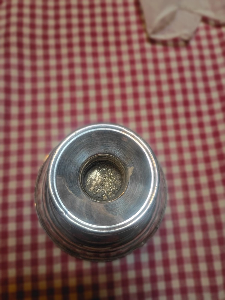 1 Vtg Berkeley Sterling Silver Weighted CandleStick Holder