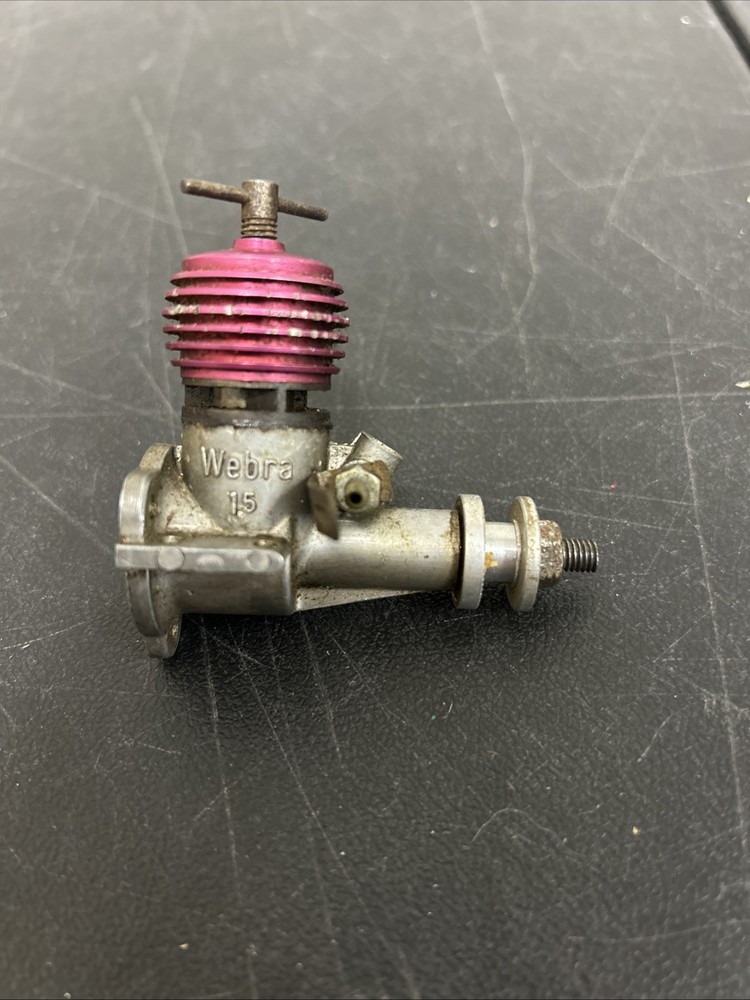 Webra 1.5 Diesel Model Airplane Control Line Engine M11