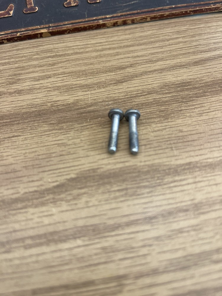 2) WESTERN ELECTRIC PHONE 302 Base Bottom Secure Screws- ORIGIONAL!