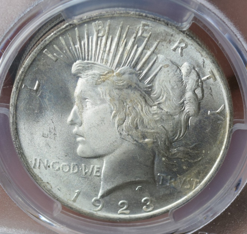 1923 P PCGS MS66 $1 Peace Dollar