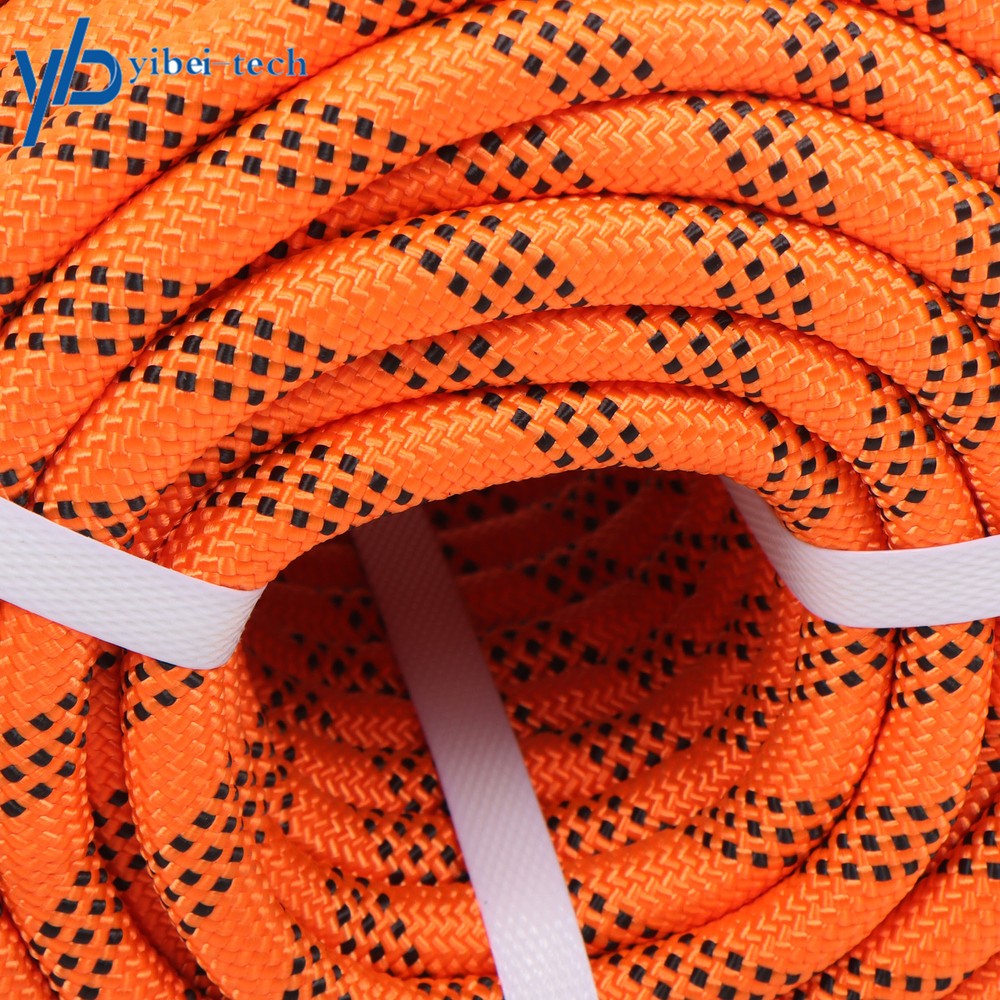 200FT Double Braid Polyester Rope Arborist Bull Tree Rigging Work Utility 1/2"