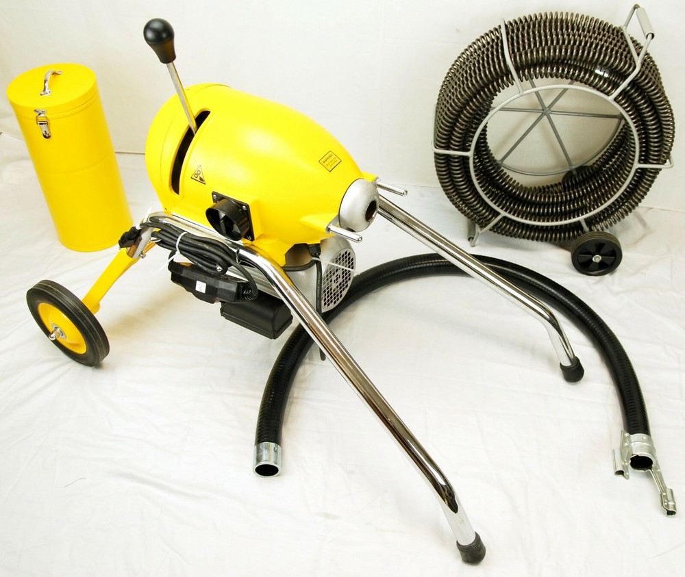 BLUEROCK ® SDS200 2"-8" Sectional Drain Clean Machine Snake Kit