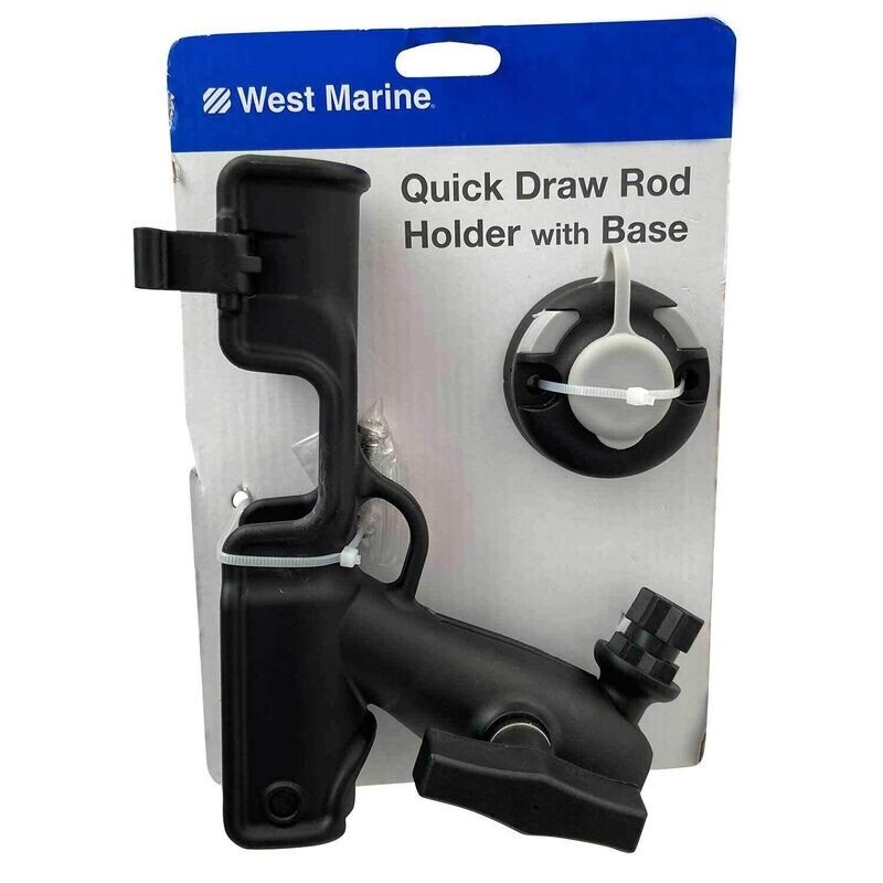 WM Quick Draw  Rod Holder with Base Great For Kayaks
