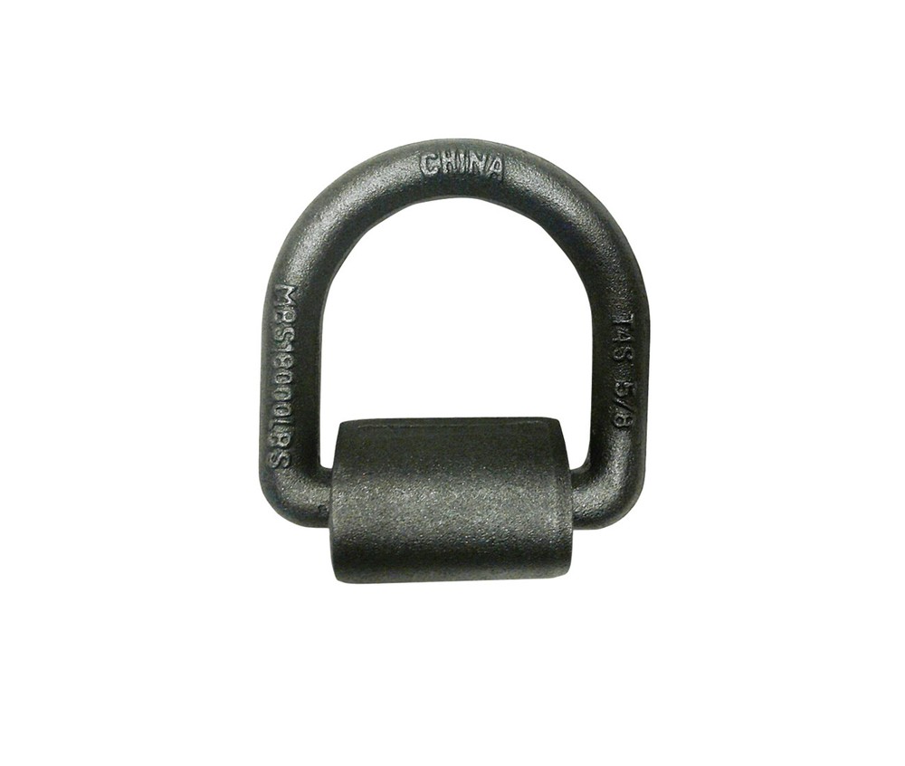 4 Pack Heavy Duty 5/8" Weld-On D Ring Flatbed Truck Trailer Cargo Tie Down Ring