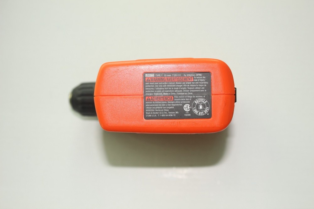 BLACK+ DECKER LDX172 Lithium Cordless Drill Driver No Charger