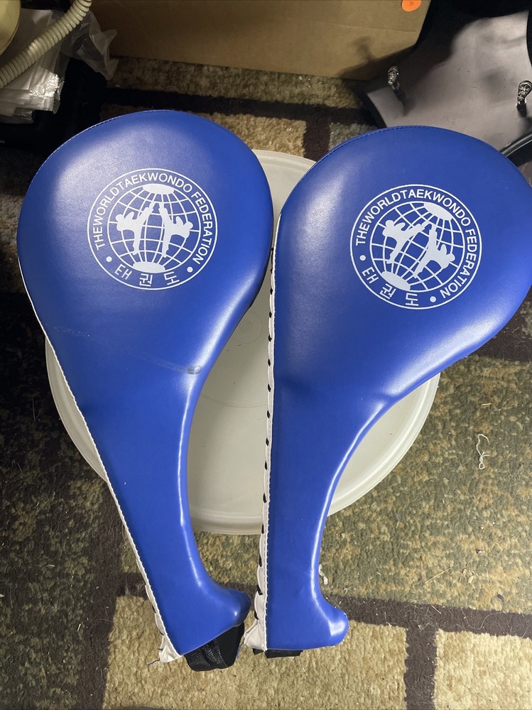2 Pack Taekwondo Kick Pads, Durable Striking Pad Target TKD Karate Martial Ar...