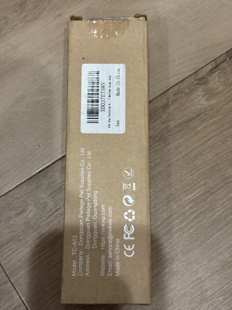 NVK TC-A03 Dog Training Remote Black