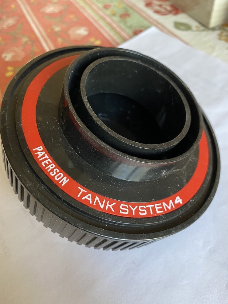 Paterson System 4 Film Developing Tank Cover only. Great condition.