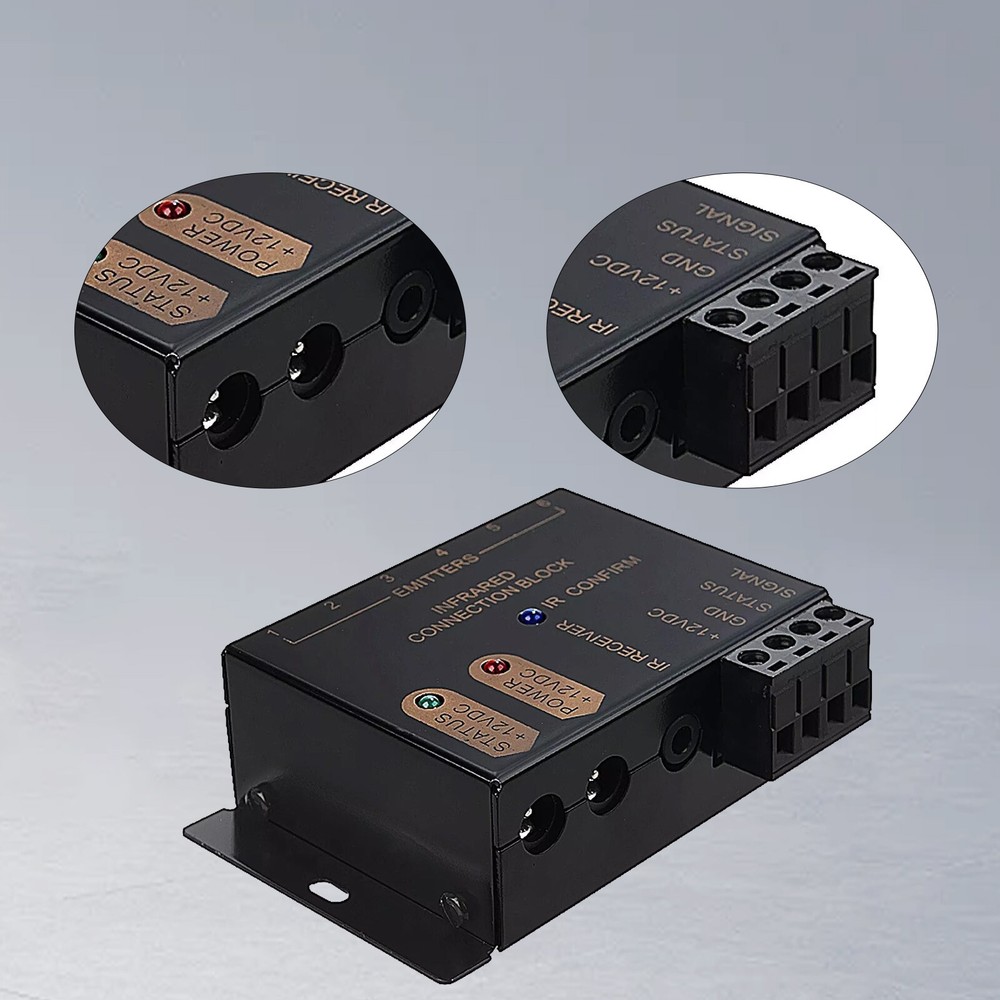 Infrared Remote Control Repeater Hidden IR Extender Emitter Receiver System KiyC