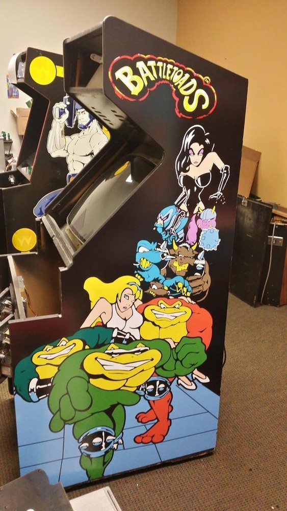BattleToads Side Art - Arcade Machine Game 3M Premium Film