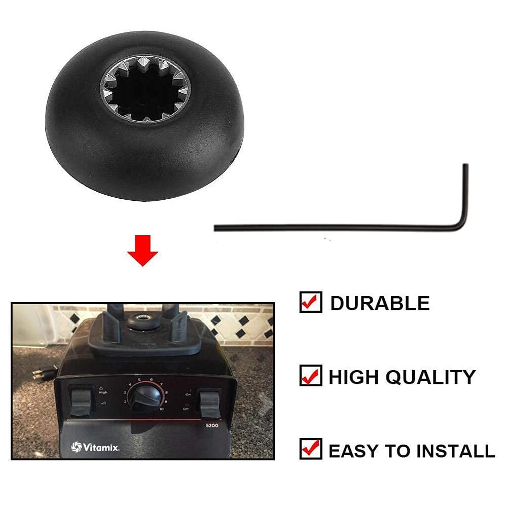 Swess 4-Pack Drive Socket Kit - Blender Replacement Metal Bottom Socket Parts