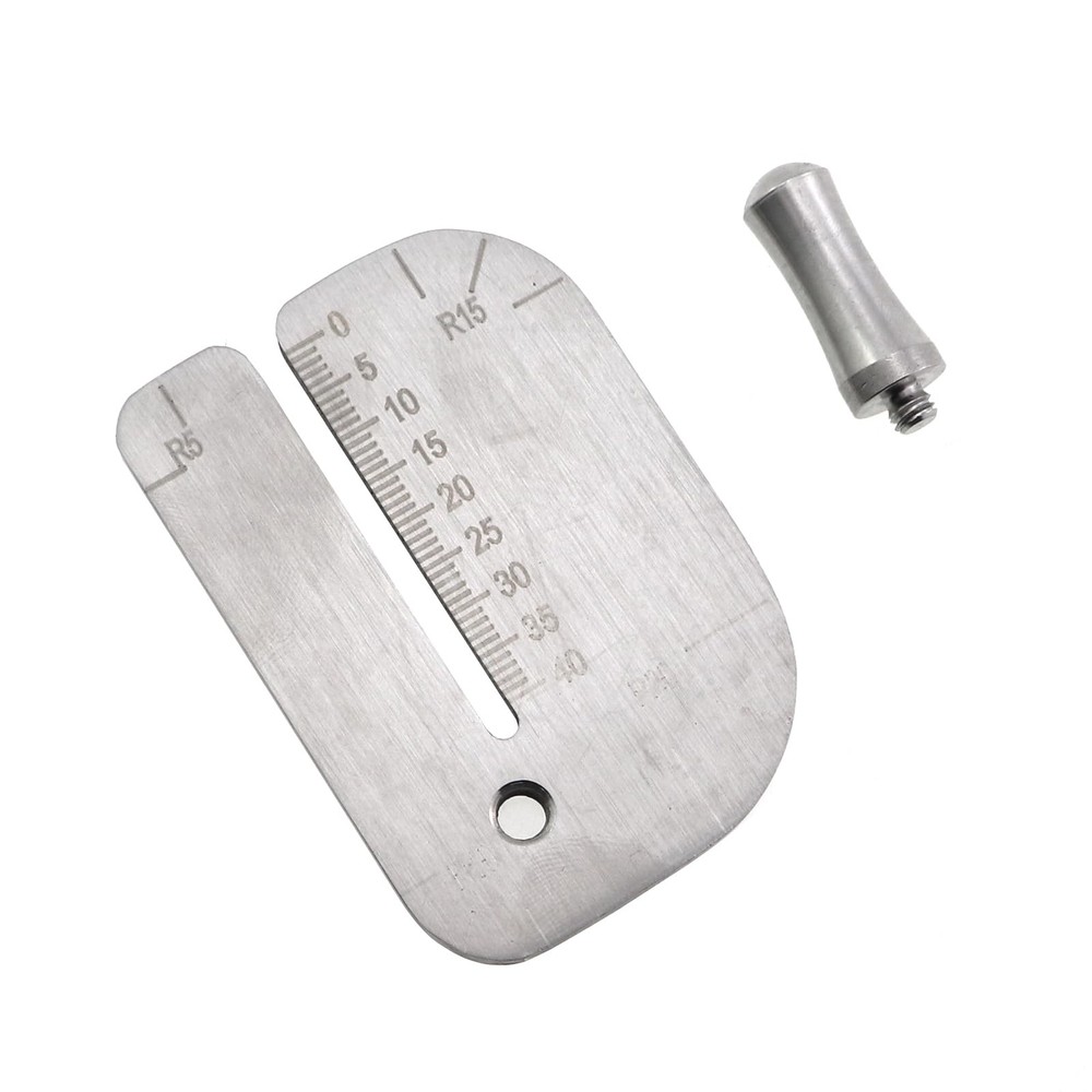 Caishun Silver Leather Stitching and Punching Auxiliary Plate Leather