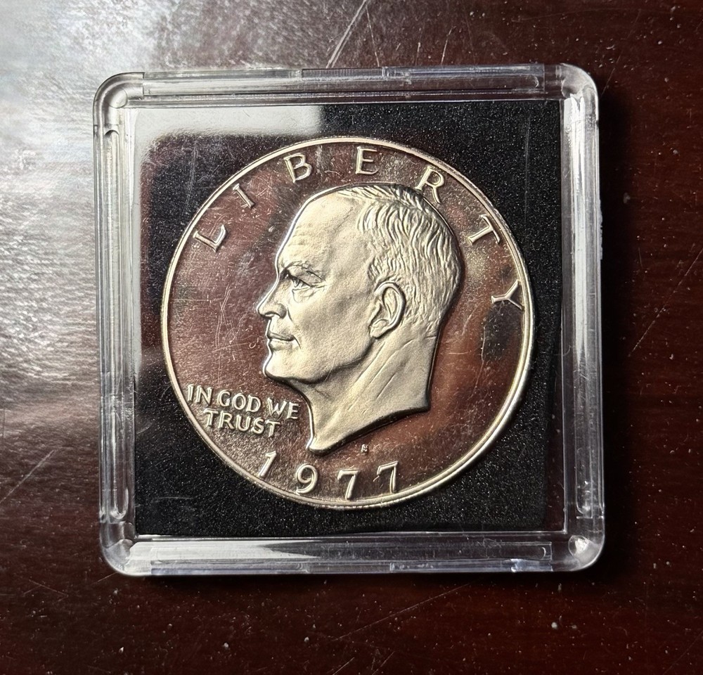 1977-S Gem Cameo Proof Eisenhower Ike Dollar