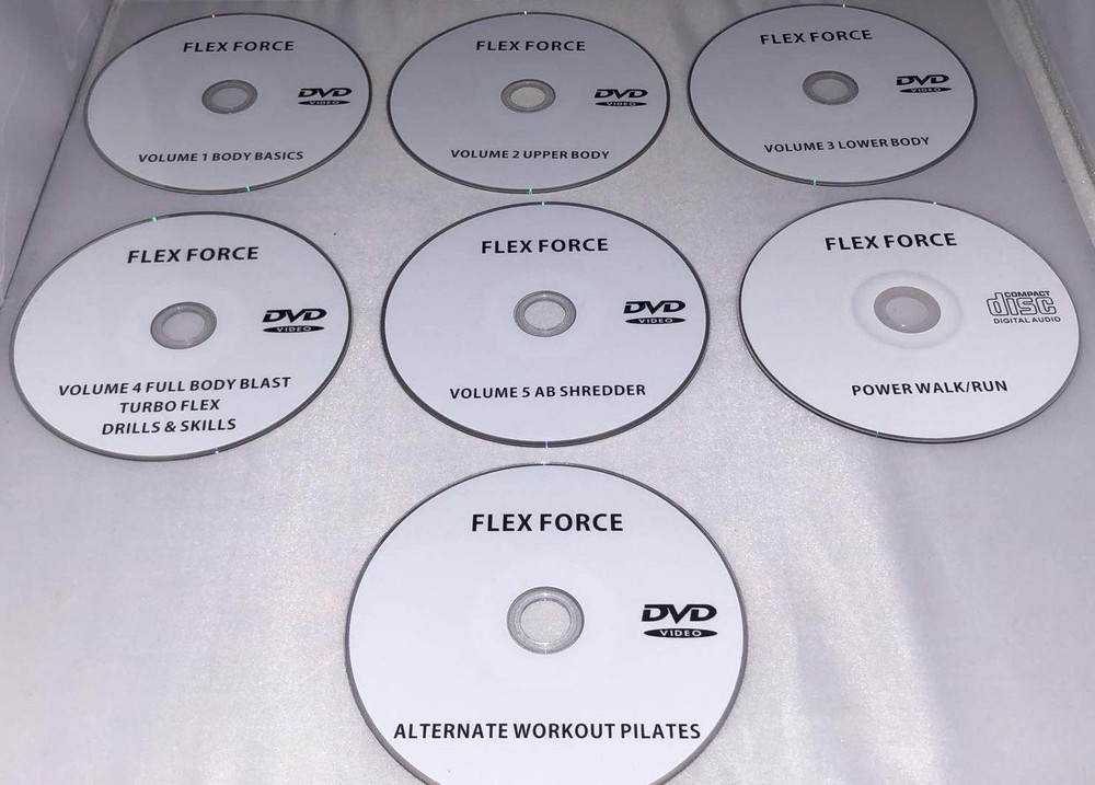 DVD Emson Flex Force DVD, Emson Flex Force Ultimate Training Gym DVD