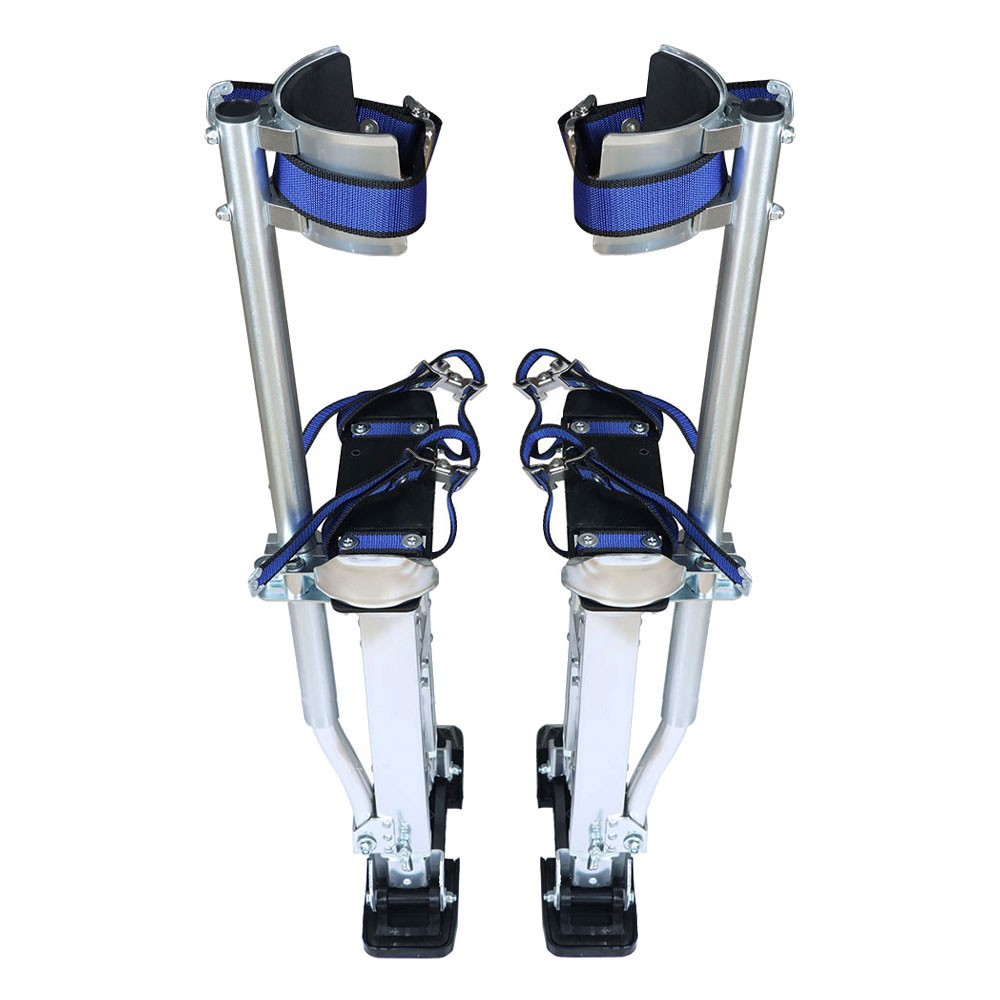 18-30 Inch Silver Aluminum Stilts Suitable for Painter Walking Tools