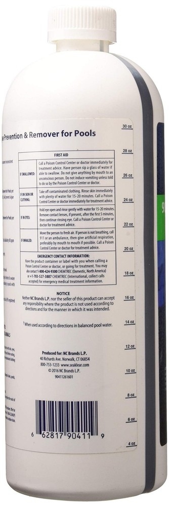 SeaKlear 90-Day Algae Prevention & Remover, 1 Qt