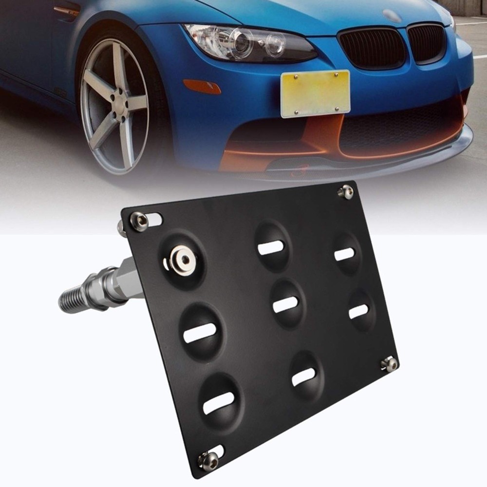 Tow Hook License Plate Mount for BMW E39 E46 E90 E91 E92 E93 E70 E71 F10 F30