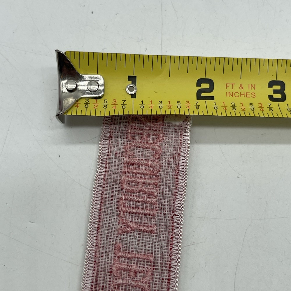 Older Security Technician Tab Patch Should Chest Label Tab Patch 4.5” Red White