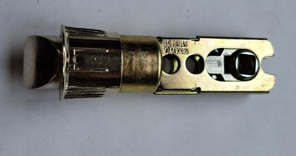 Dexter Chrome Interior Adjustable Latch Bolt 2-3/8" or 2 3/4" Backset