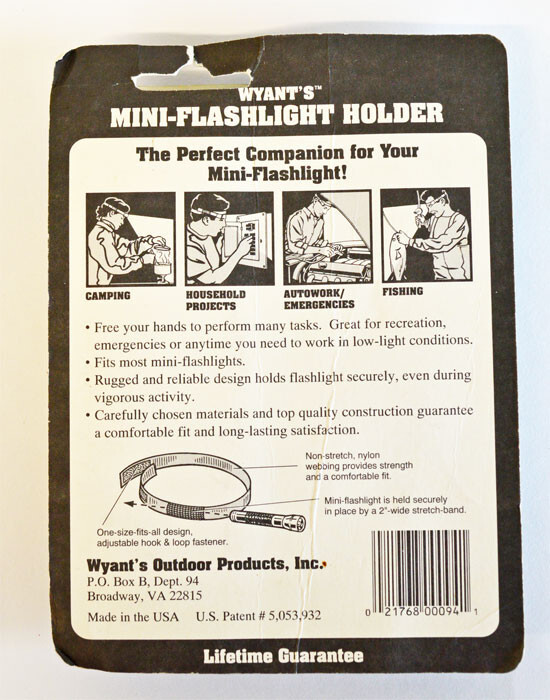 Wyant's Mini Flashlight Holder