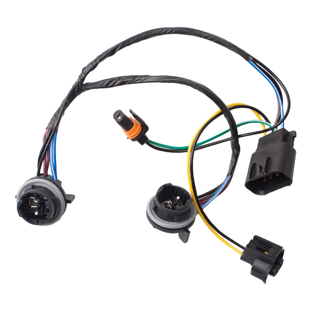 For 08-14 Chevrolet Silverado Front Left / Right Headlight Socket Wiring Harness