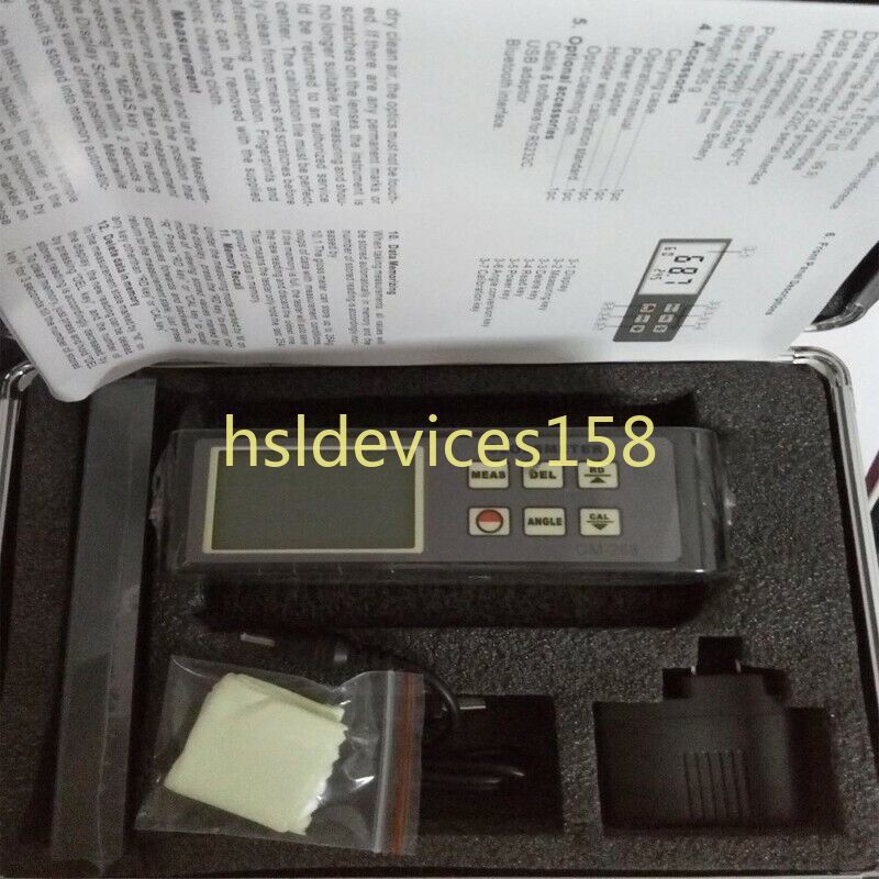 1PC LANDTEK GM-6 Digital Glossmeter Surface Gloss Meter 60 degree backlight KD