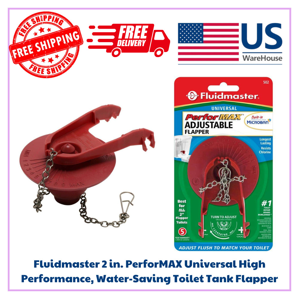 Fluidmaster 2 in. PerforMAX Universal High Performance, Water-Saving Toilet Tank